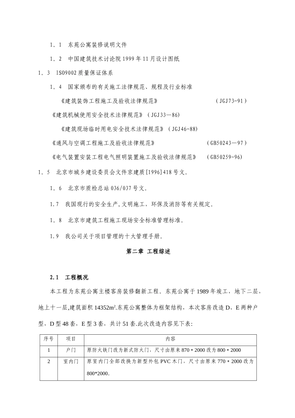 公寓装修施工方案_第2页