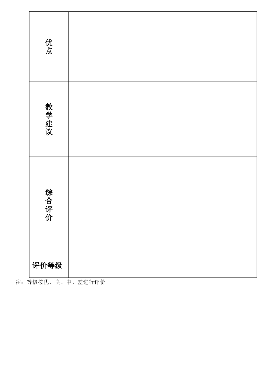 公开课课堂教学评价表_第3页