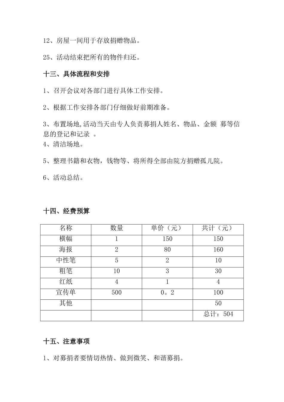 公益募捐活动策划书_第3页