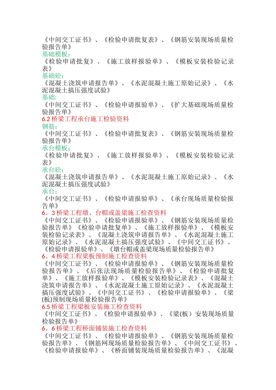 公路工程施工过程资料_第3页