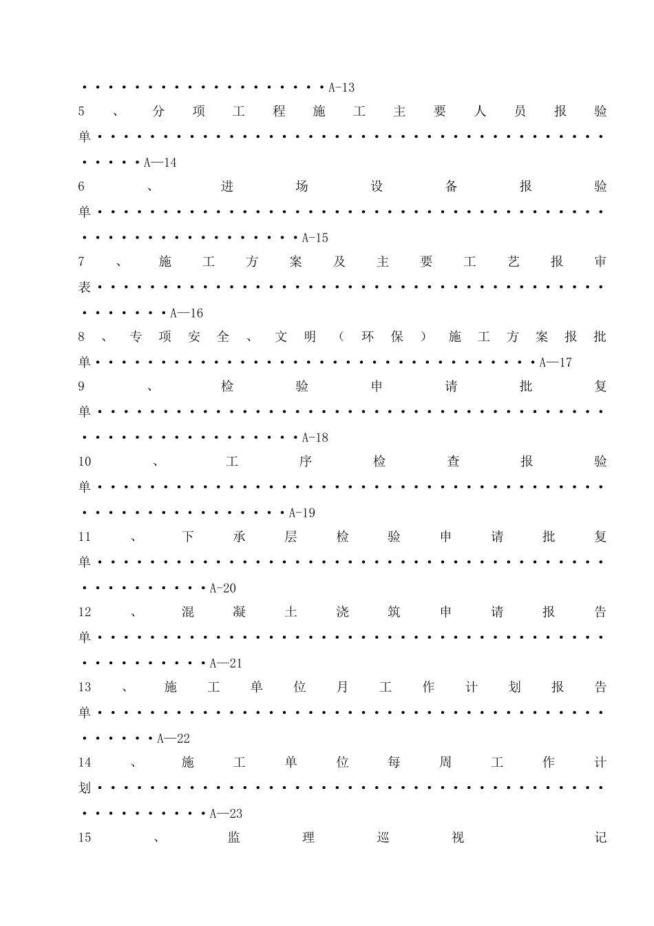 公路工程监理使用表格_第2页