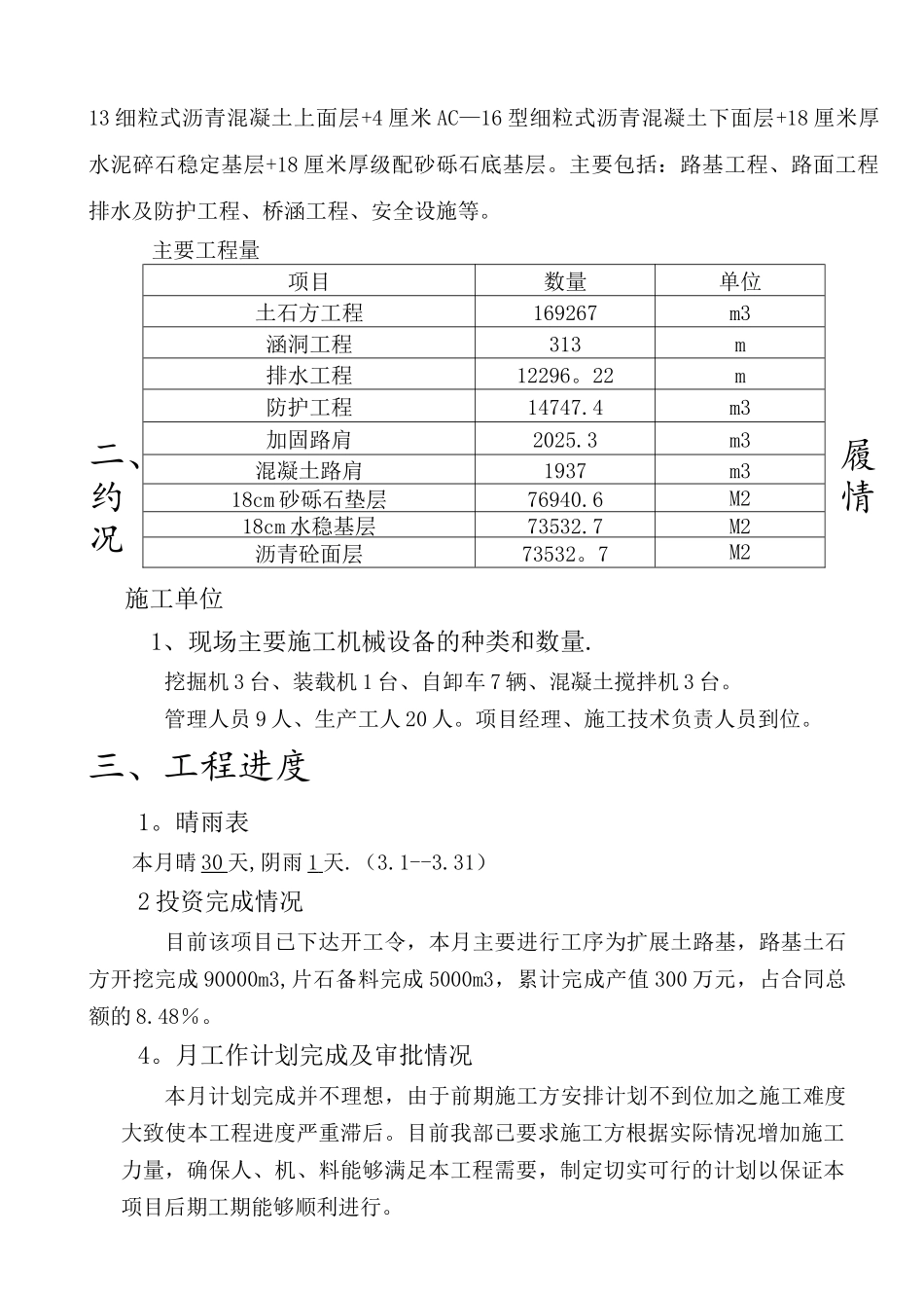 公路工程监理月报_第3页