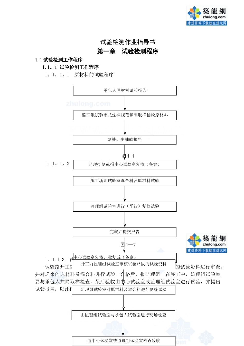 公路工程试验室试验检测作业指导书-secret_第1页