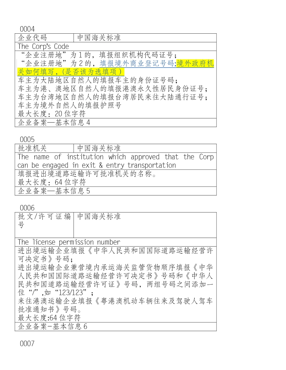 公路运输工具数据填制规范_第2页