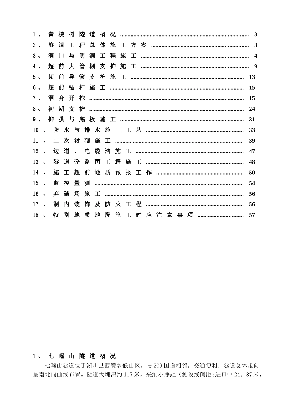 公路隧道施工方案_第2页