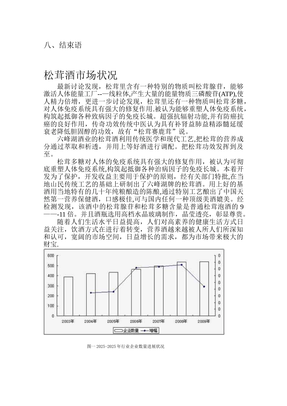 六峰湖酒业松茸酒企业营销策划方案_第3页