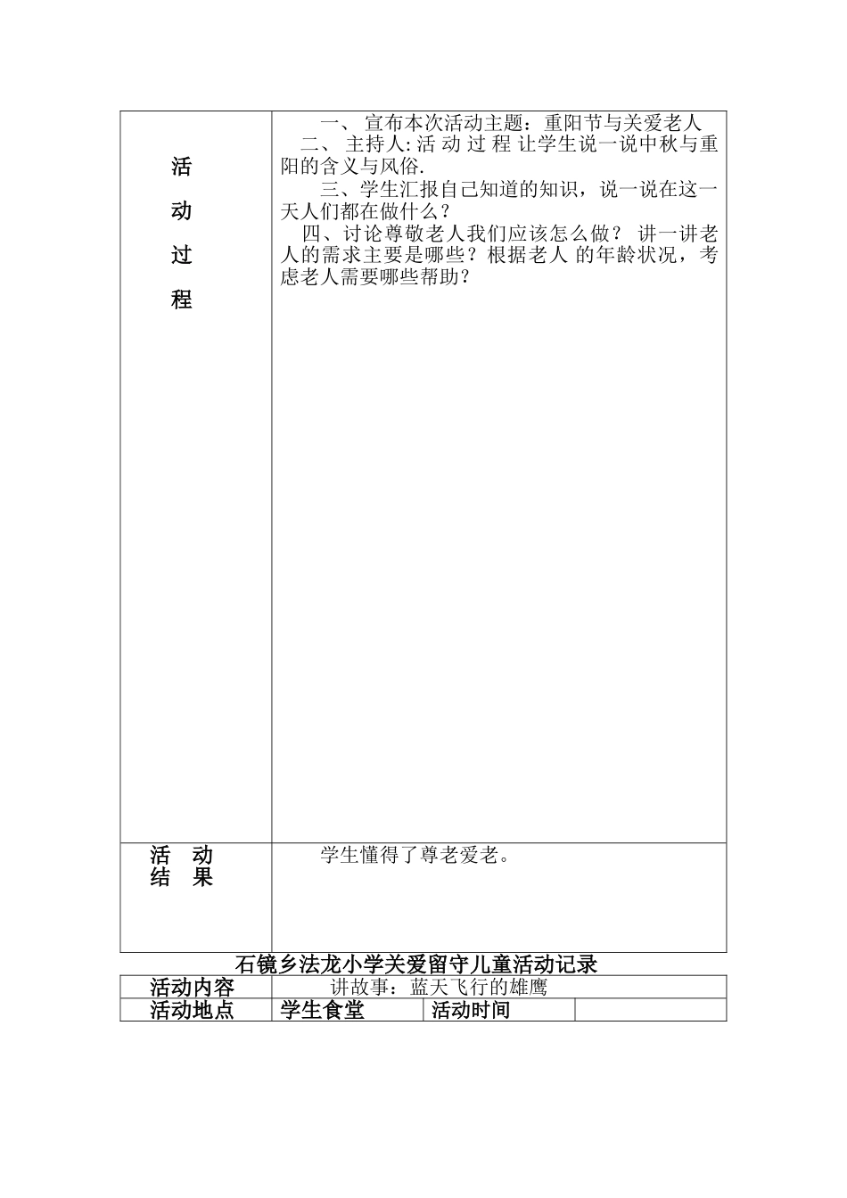 关爱留守儿童活动记录61601_第3页