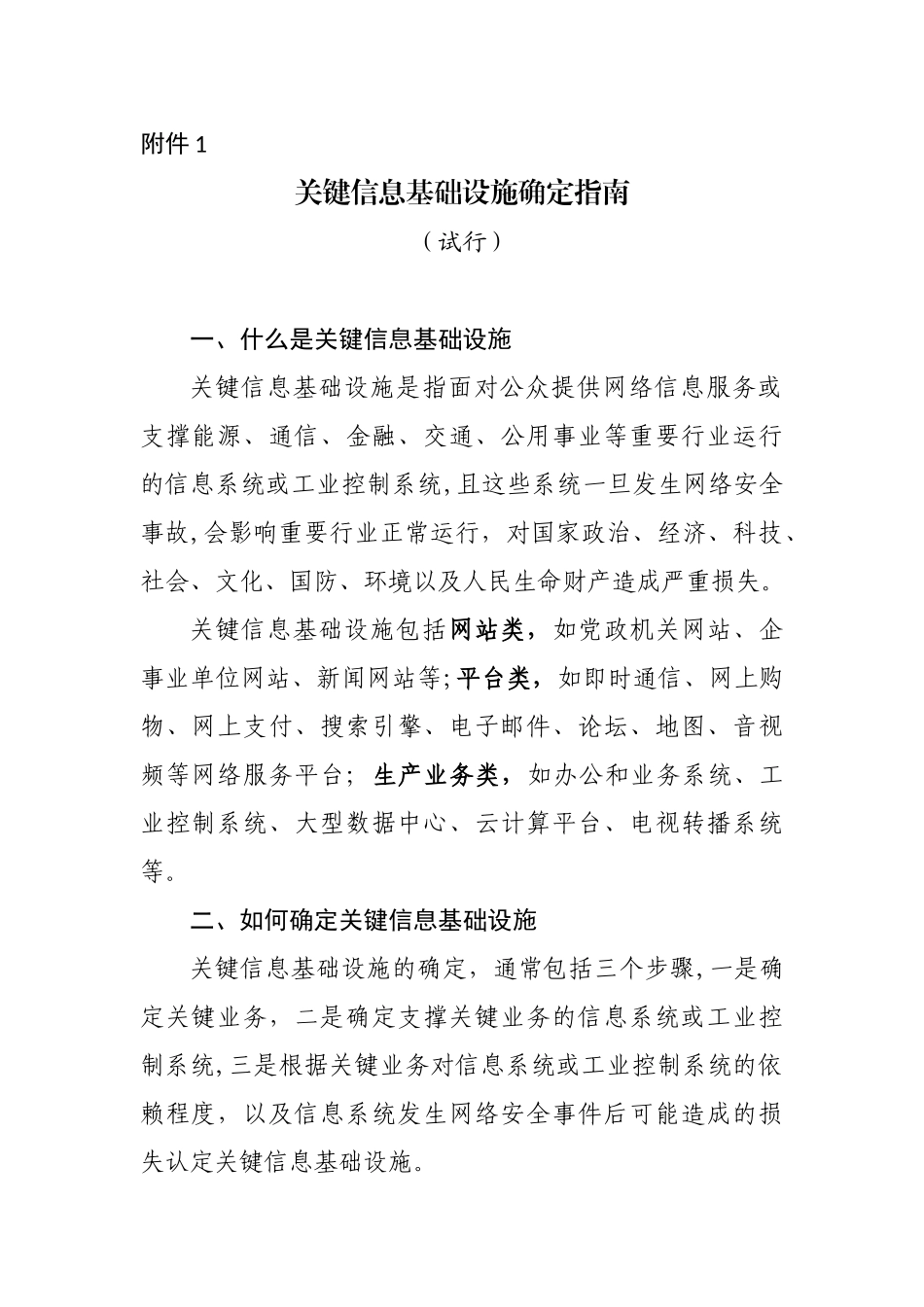关键信息基础设施确定指南_第1页