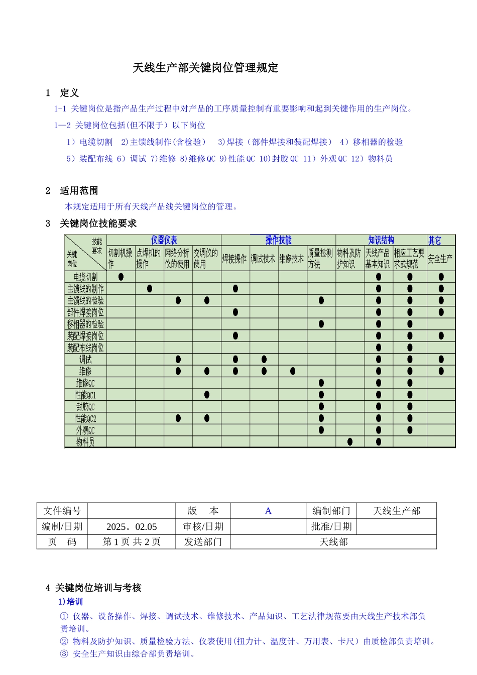关键岗位管理规定_第1页