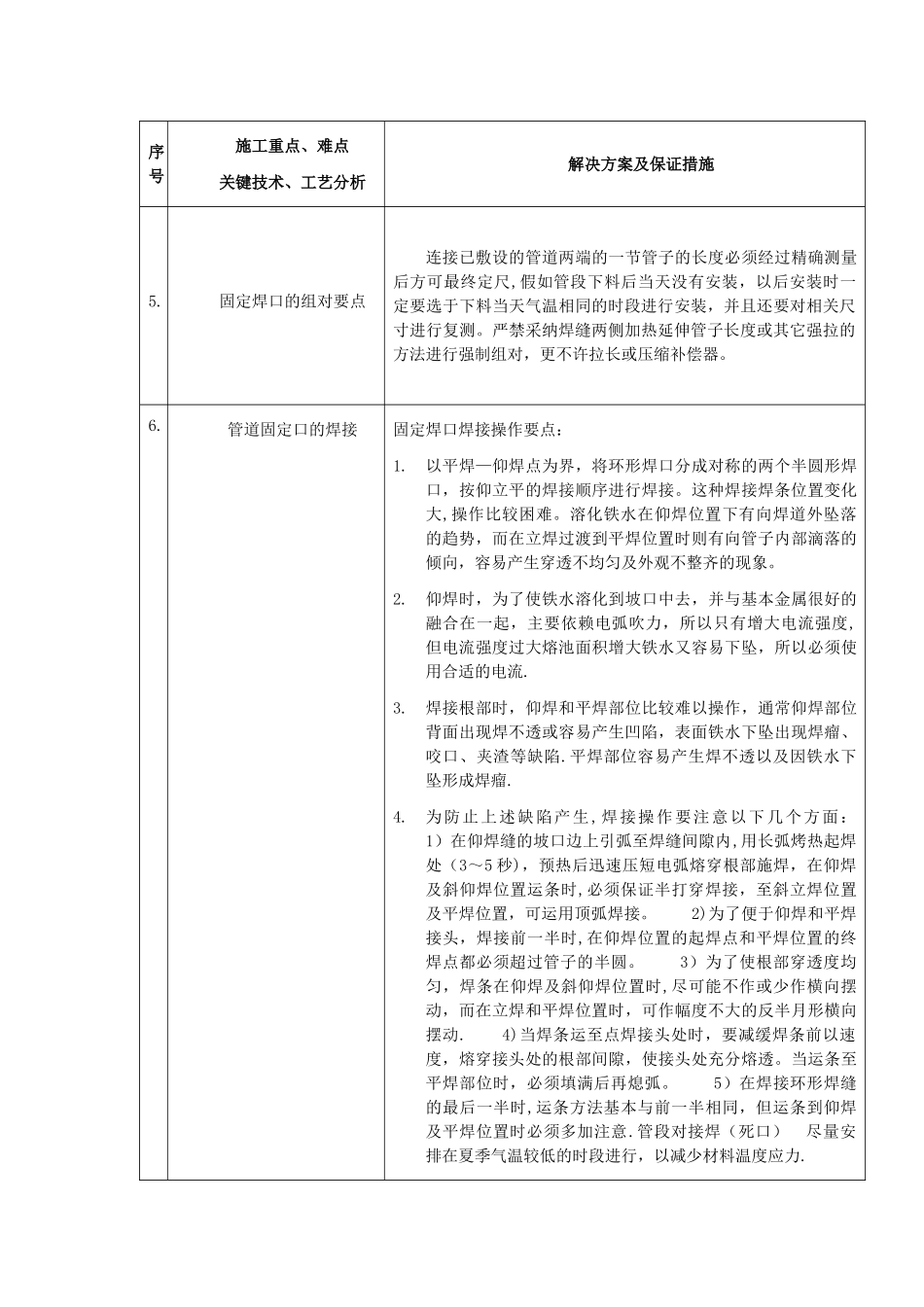 关键技术施工的重点、难点及解决方案_第3页