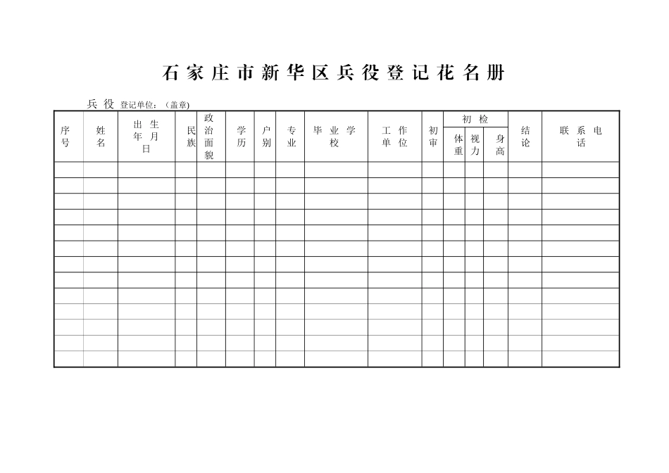 兵役登记表格及填表说明_第3页