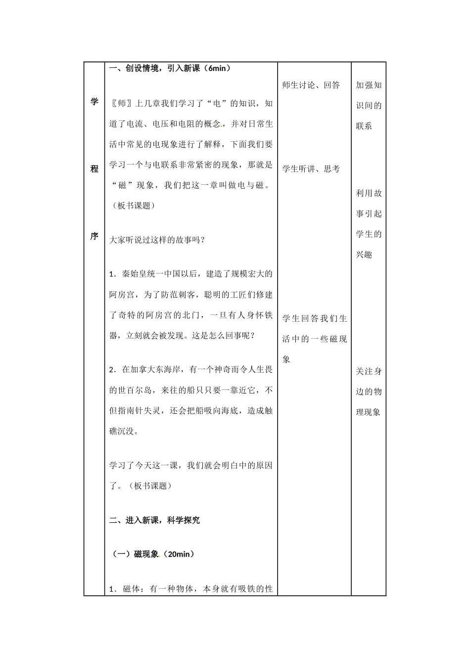 高中物理 51高中物理 磁与人类文明高中物理 （教案）高中物理 _第2页
