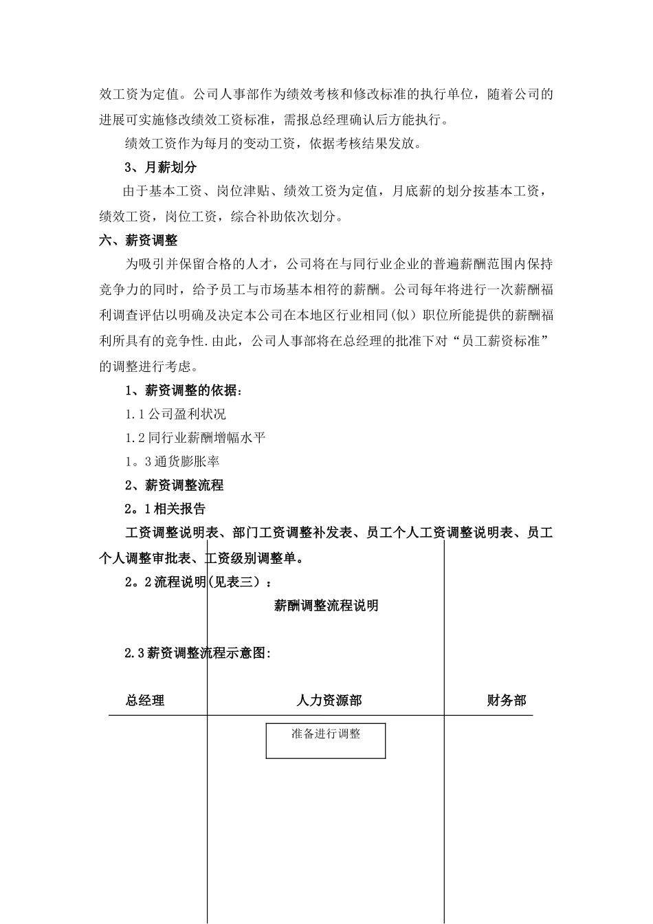 养老院薪酬管理体系--_第3页