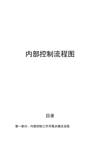 内部控制流程图50262