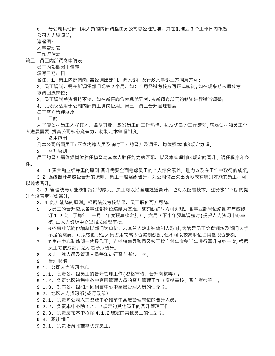 内部调岗自荐书_第2页