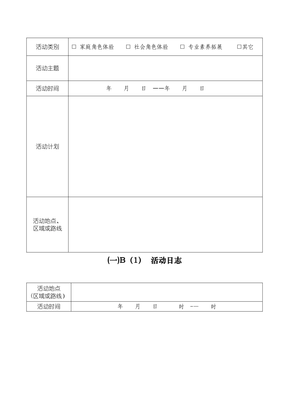 写实记录及考核登记表_第3页
