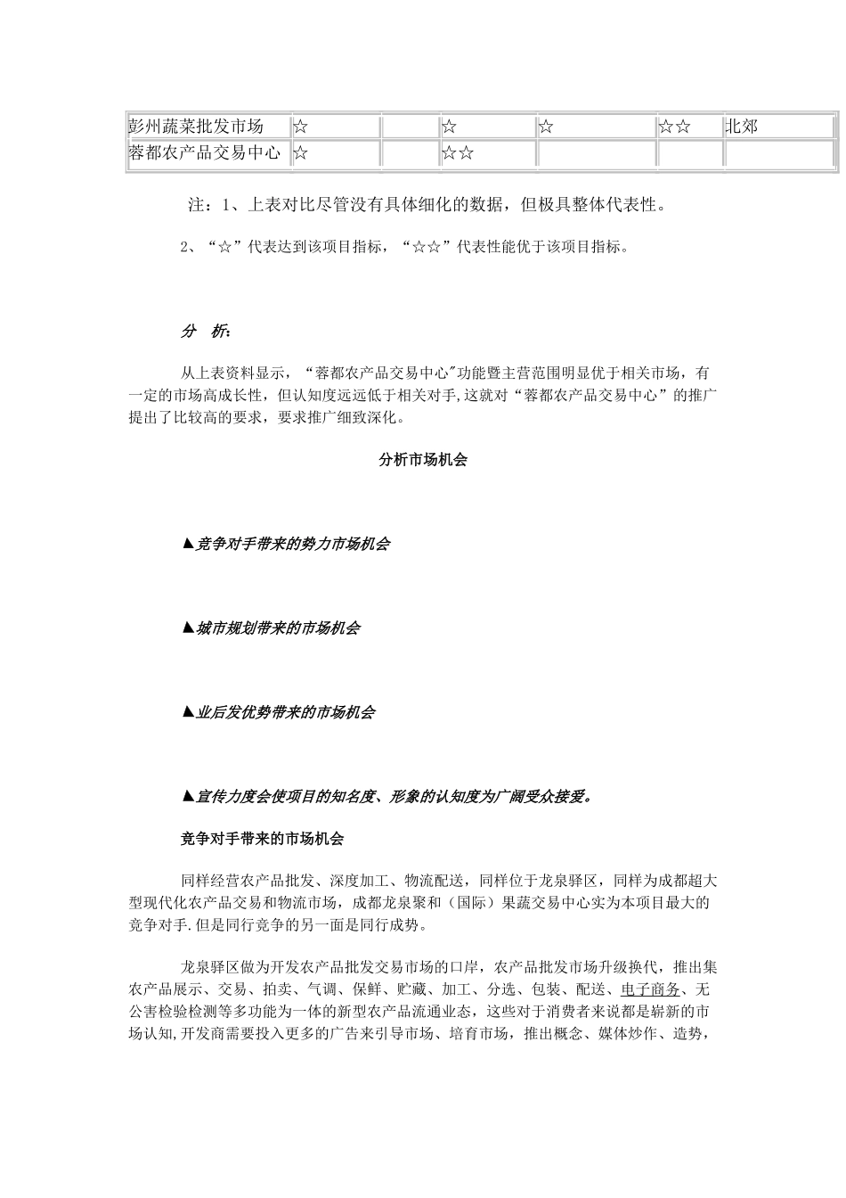 农产品会展中心营销策划方案_第3页