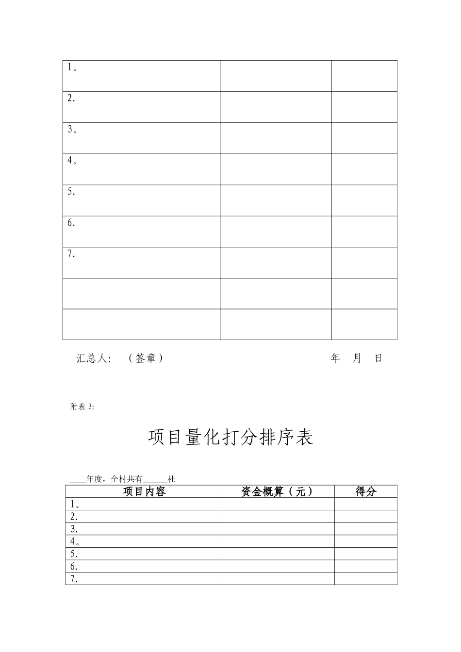 农村公共运行维护项目表_第2页