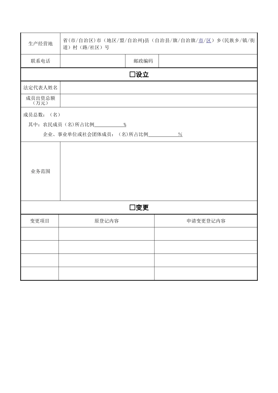 农村合作社申请流程_第2页