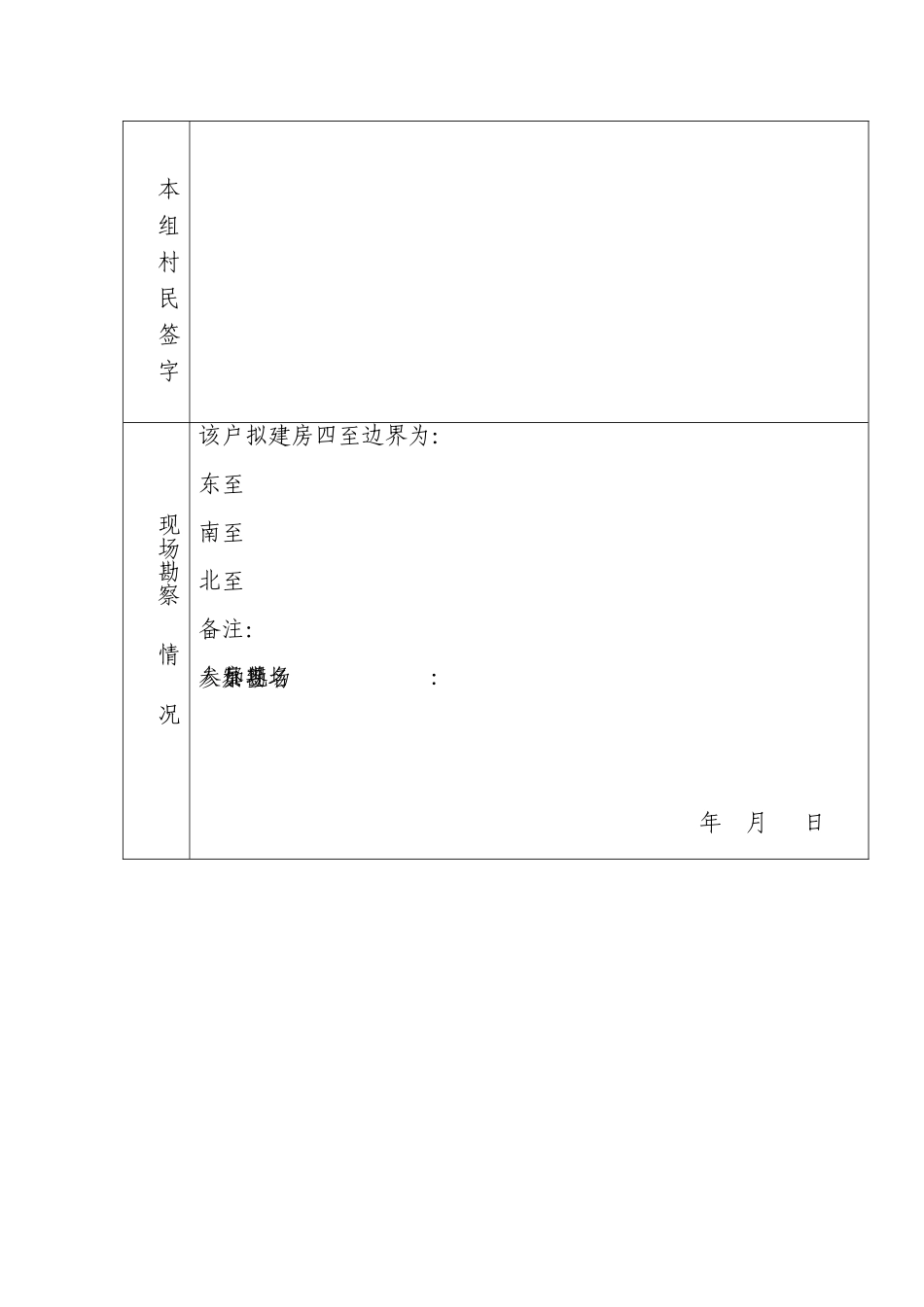 农村居民建房申请表_第2页