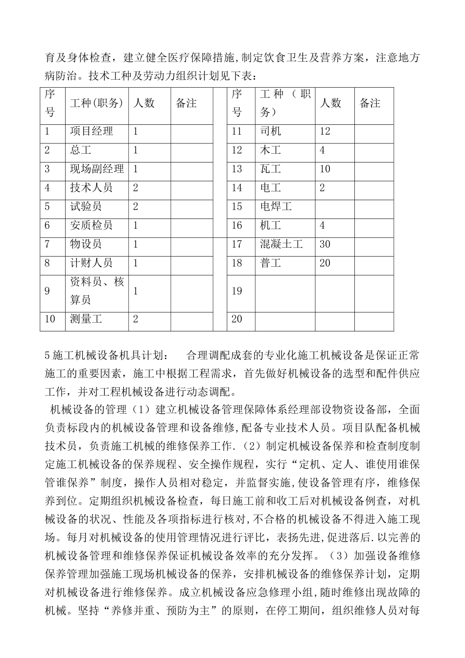 农村道路硬化工程施工组织设计[1]_第3页
