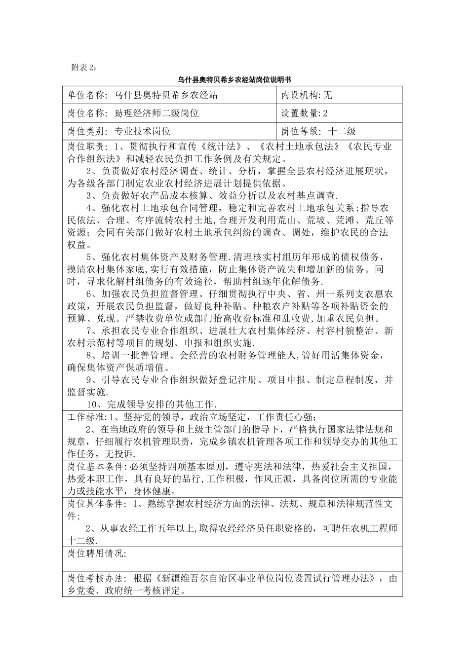 农经站岗位说明书_第3页