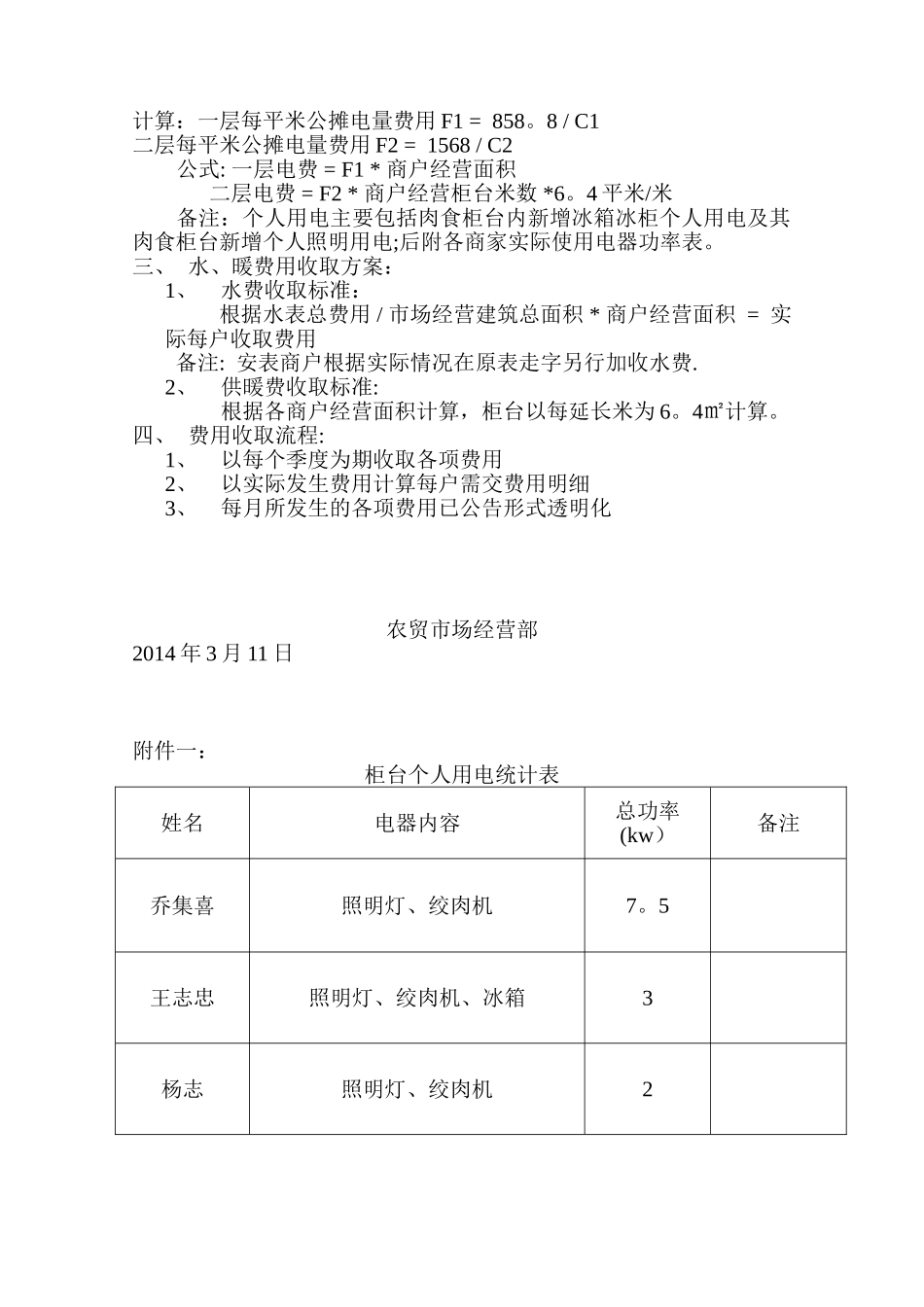 农贸市场收费方案_第2页