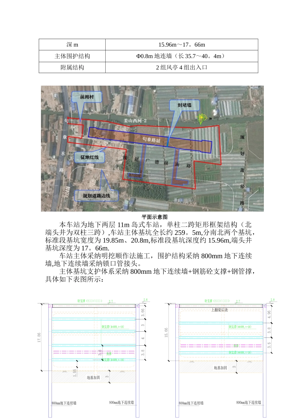冠梁及砼支撑梁施工方案_第3页