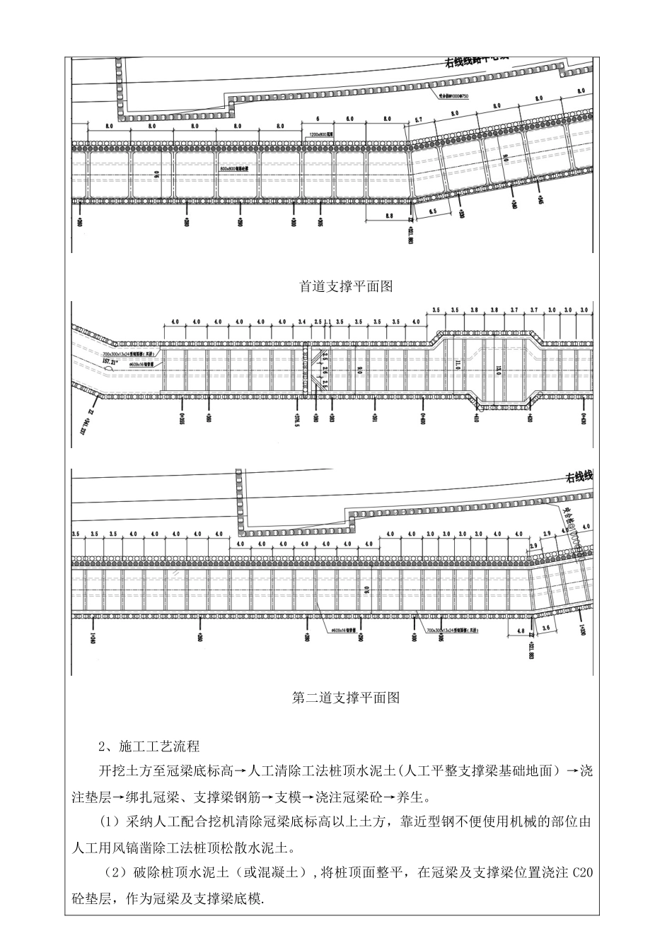 冠梁施工技术交底57594_第2页