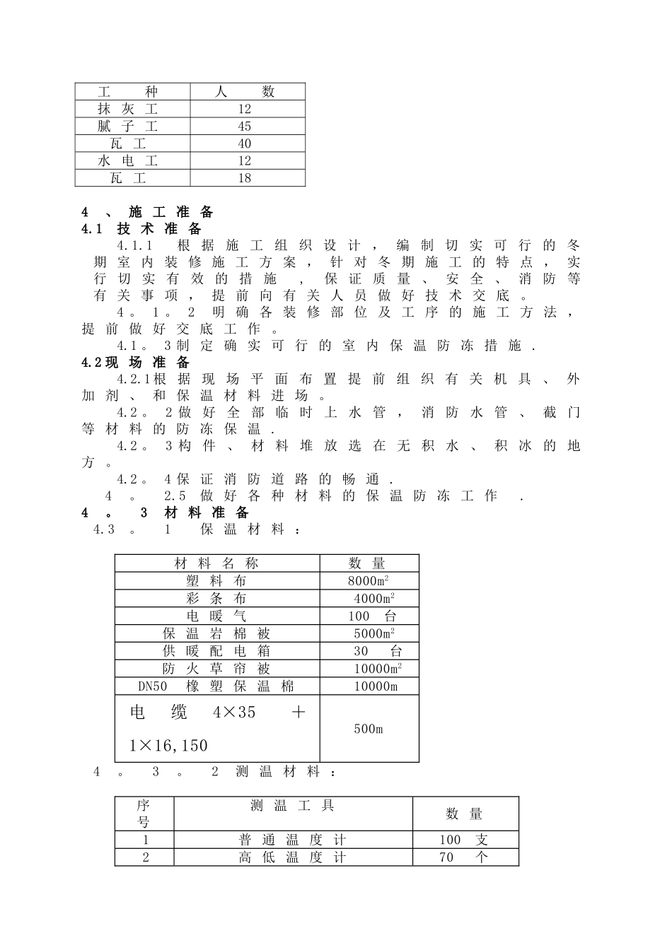 冬季施工室内装修方案84713_第3页