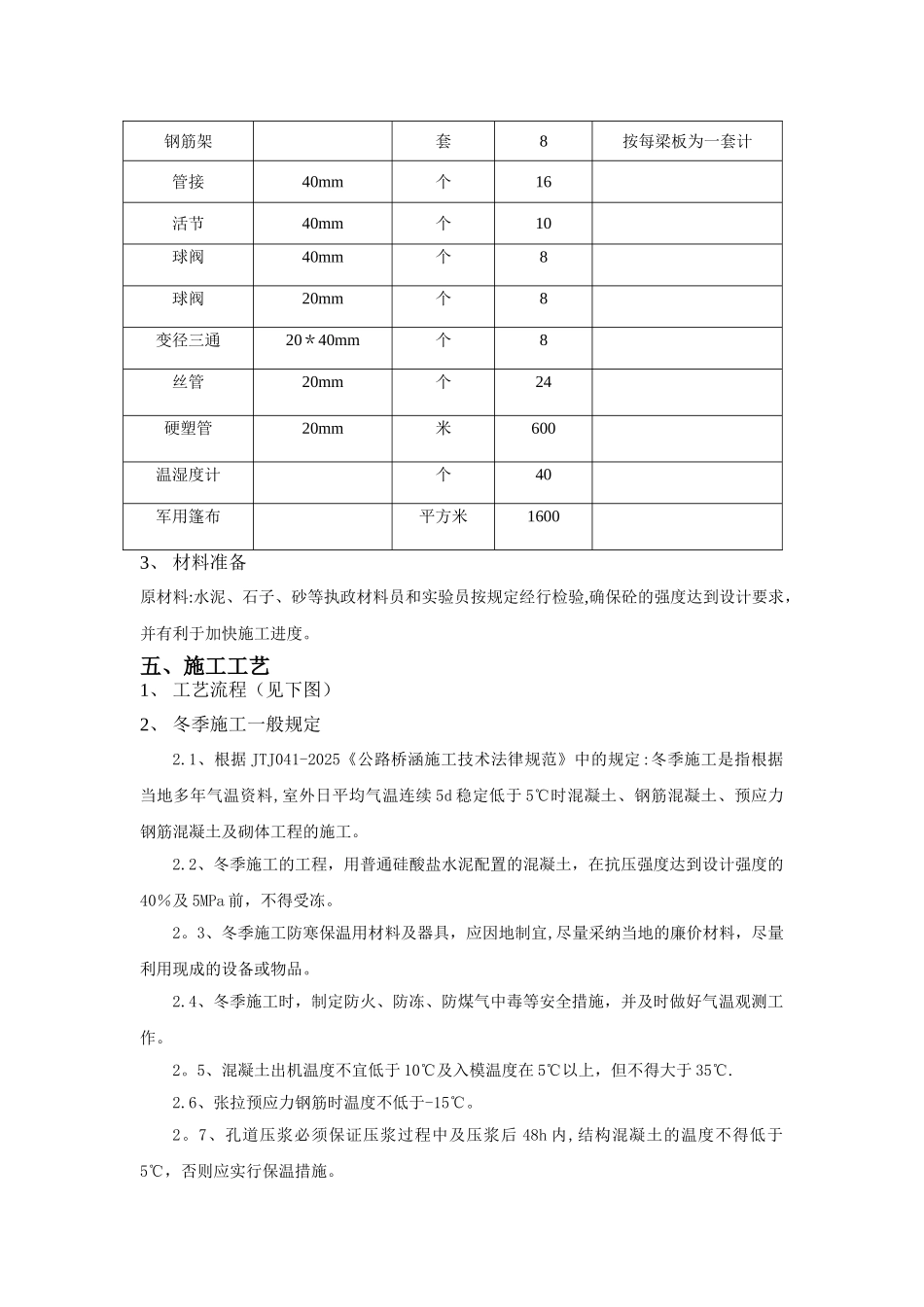 冬季箱梁蒸汽养生施工方案_第2页