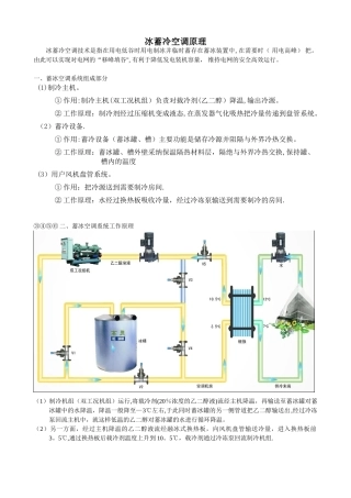 冰蓄冷空调原理