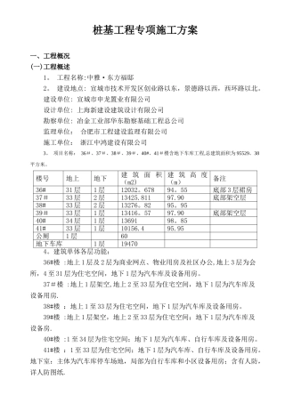 冲抓桩施工方案