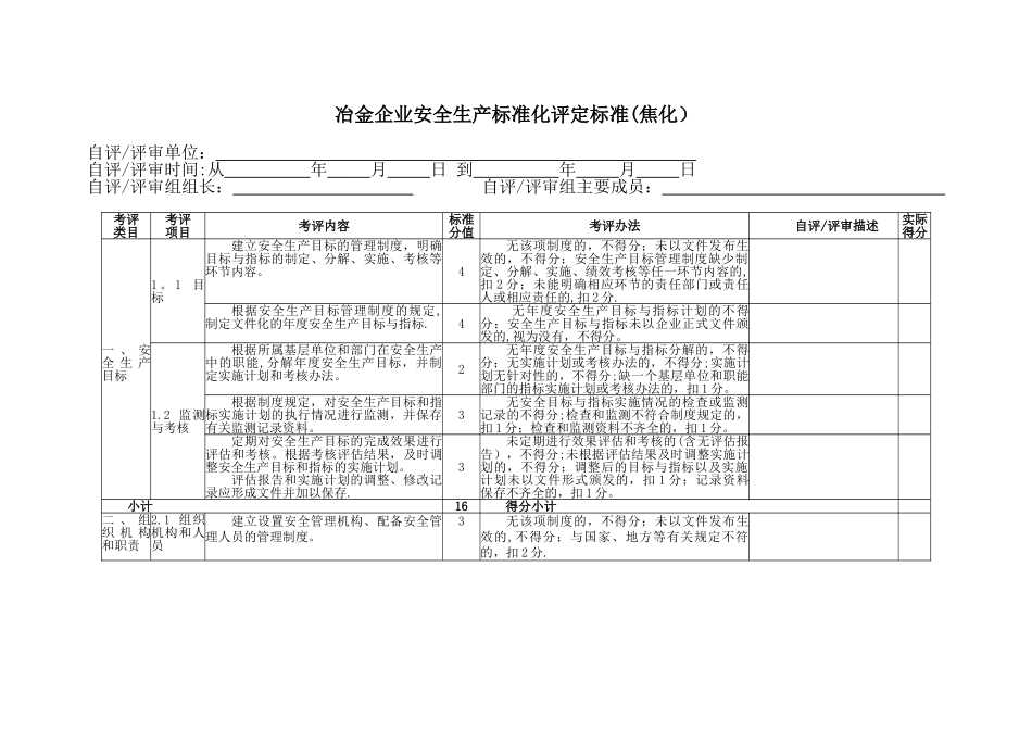 冶金企业安全生产标准化评定标准5_第2页