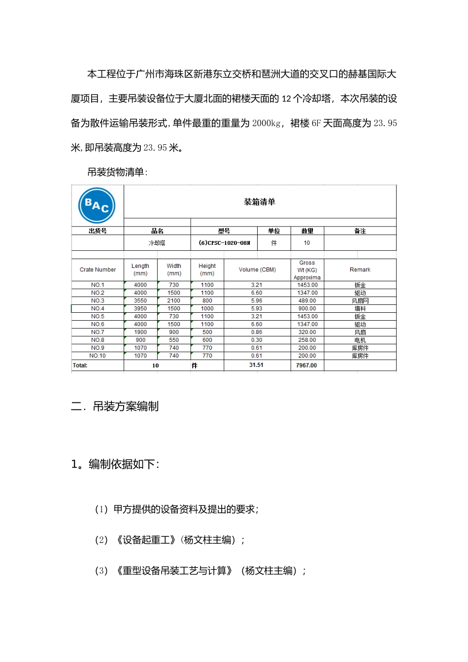 冷却水塔吊装方案_第3页