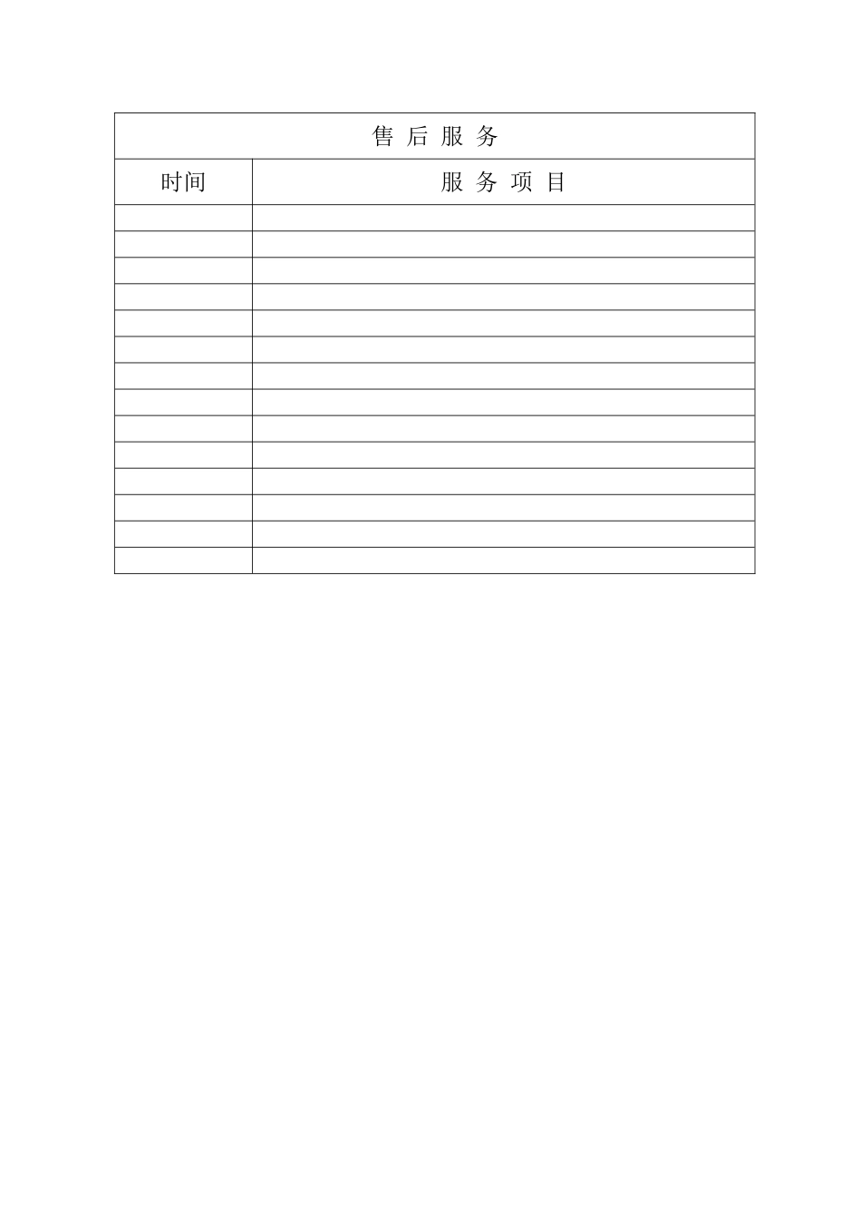 净水机售后服务登记表_第2页