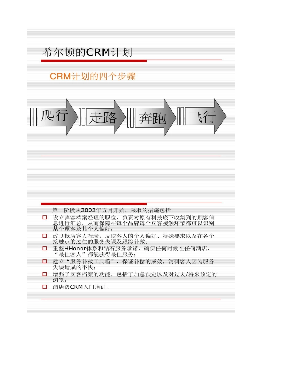 凌睿软件―希尔顿酒店CRM分析_第2页