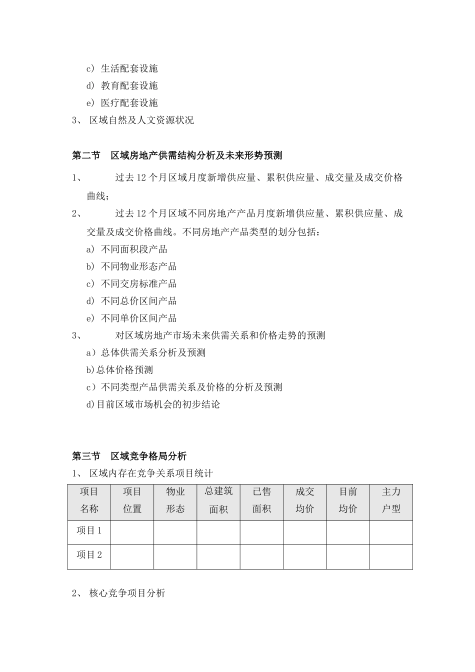 凯达房地产前期产品定位报告_第3页