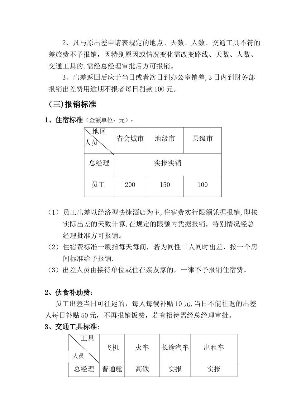 出差管理规定分析_第2页