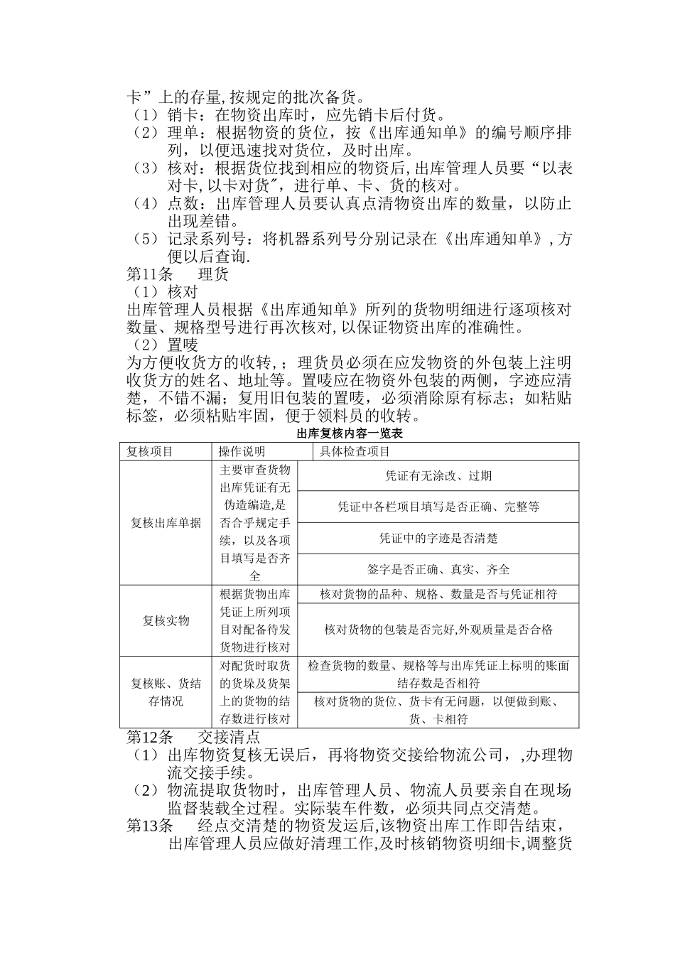出库管理制度及流程图_第2页