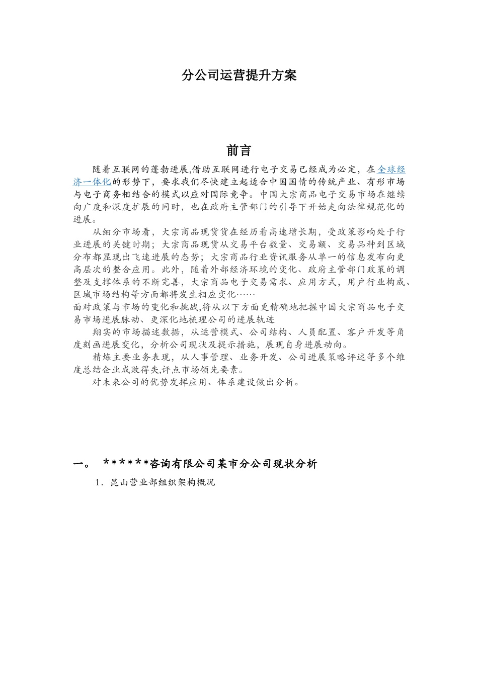 分公司运营提升方案_第1页