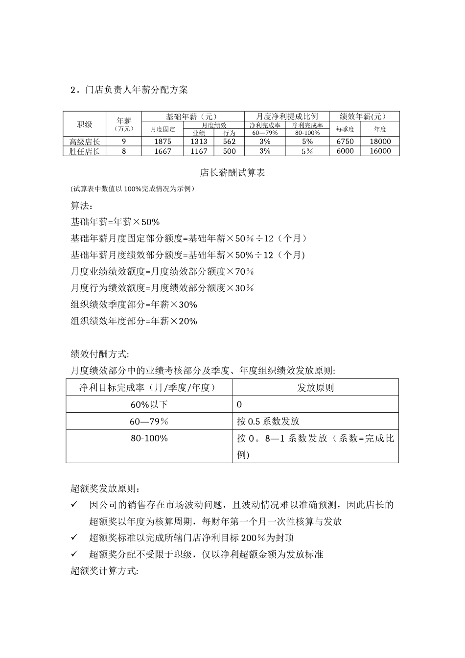 划小责任制方案_第3页
