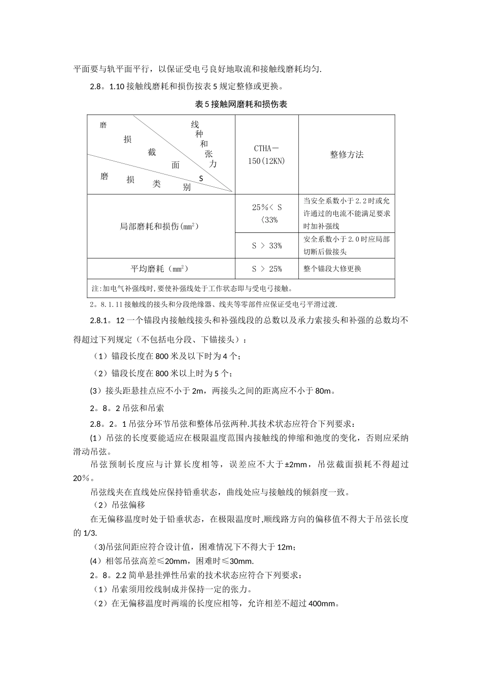 刚性和柔性接触网技术标准_第2页