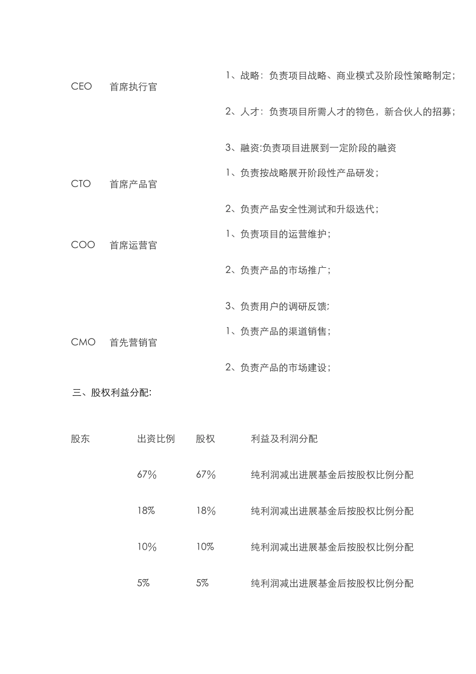 创业合伙协议书66141_第3页