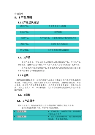 创业大赛之营销策略