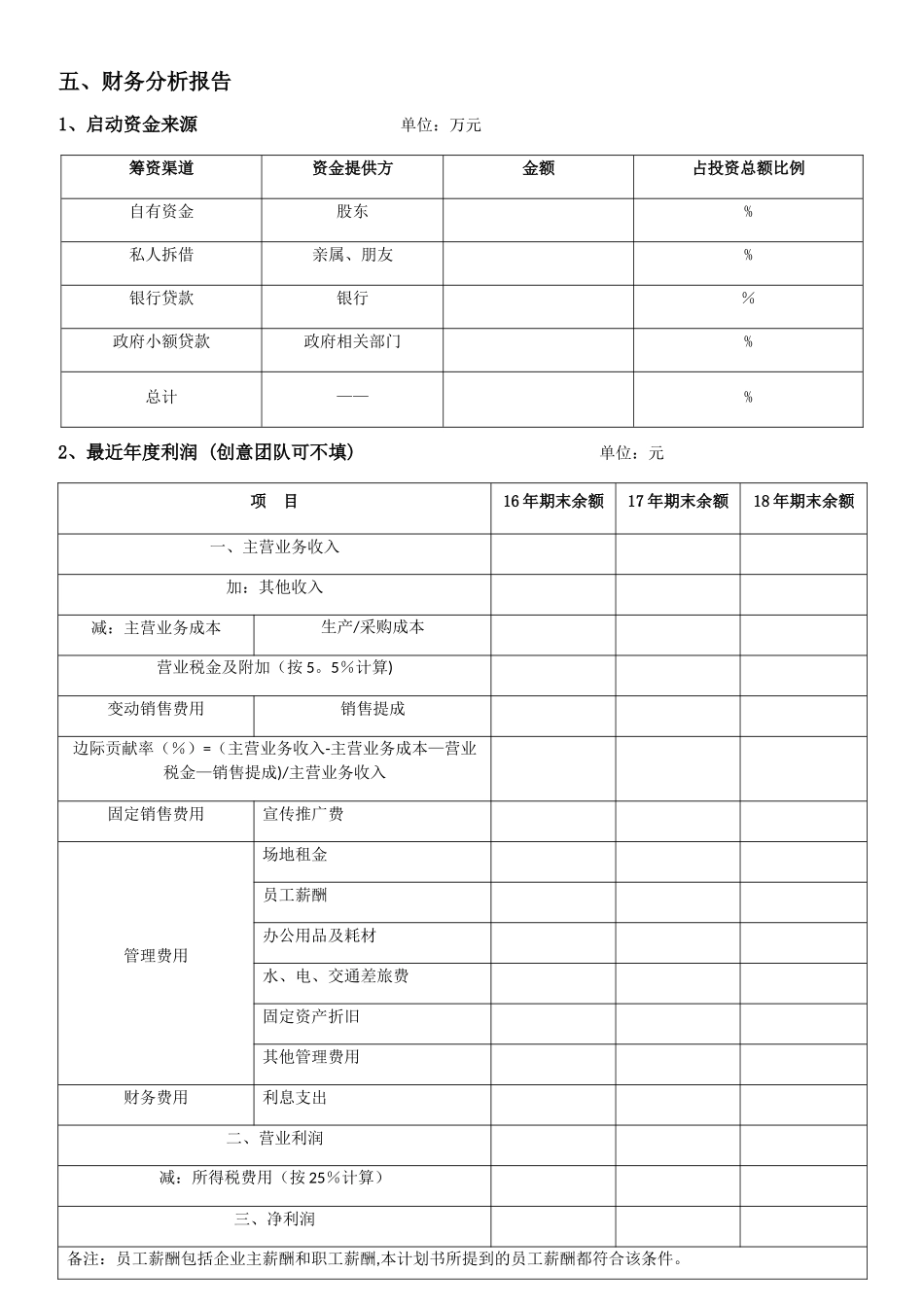 创业计划书模板28588_第3页