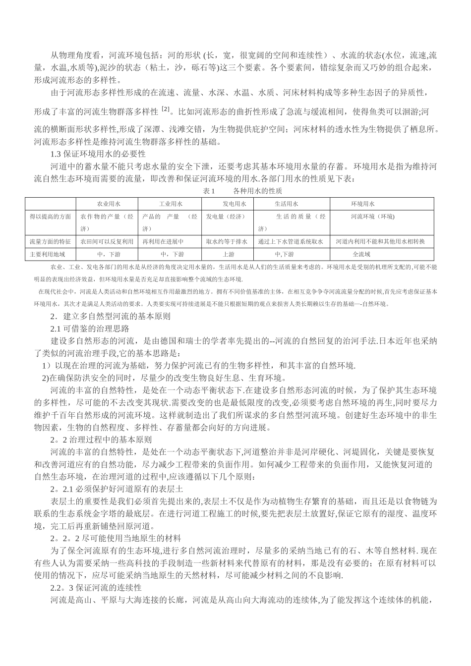 创建满足工程需要的多自然型河流_第2页