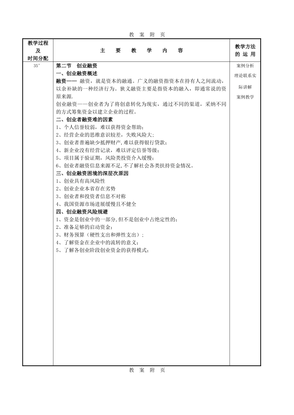 创新创业基础教案6_第2页