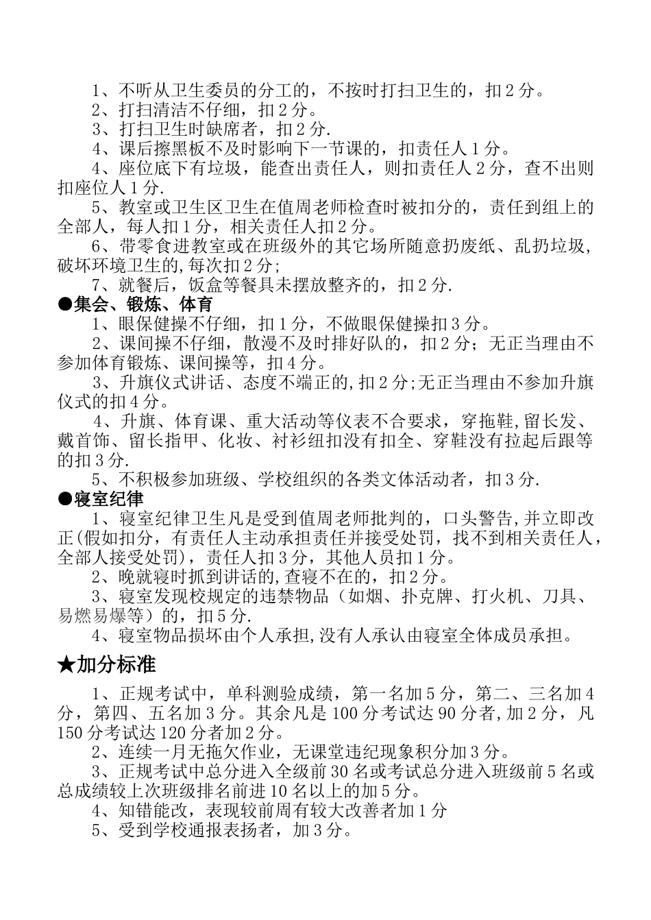 初一14班级管理量化细则_第3页