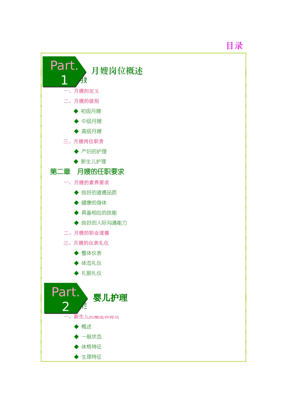 初级月嫂培训教材_第1页